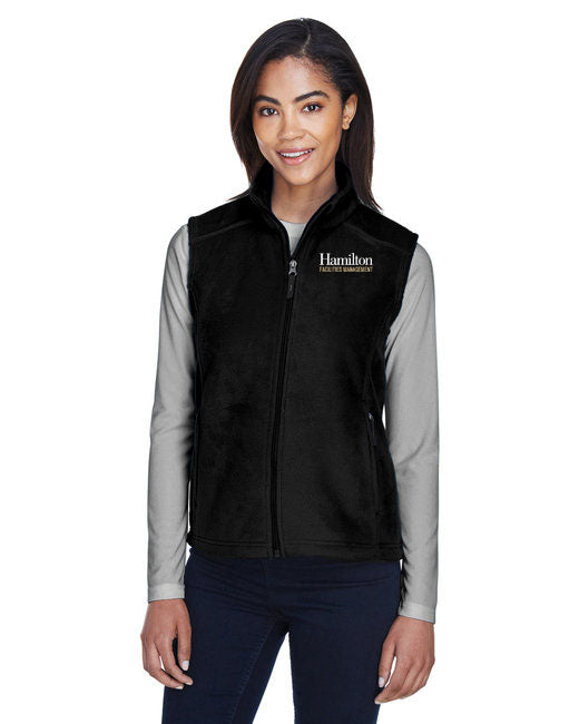 Womens - Fleece Vest - Black