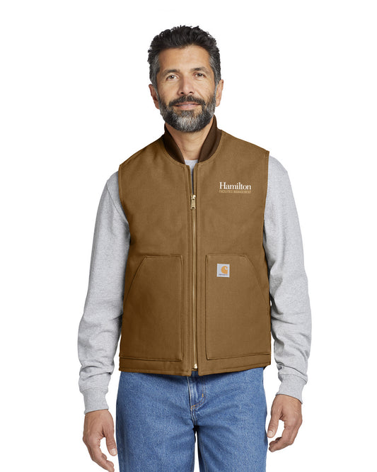 Adult Carhartt ® Duck Vest - Tan