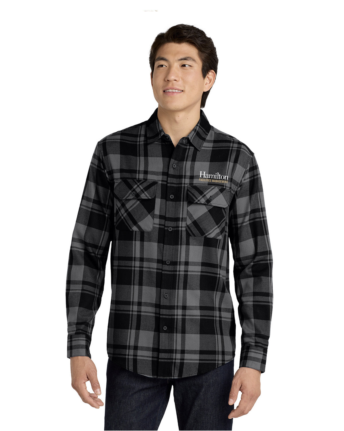 Adult - Flannel Shirt - Gray
