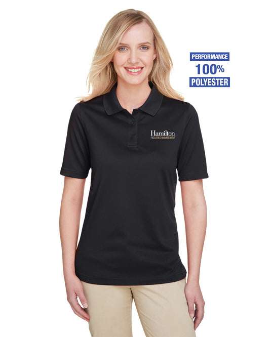 Ladies Short Sleeved Polo - Black