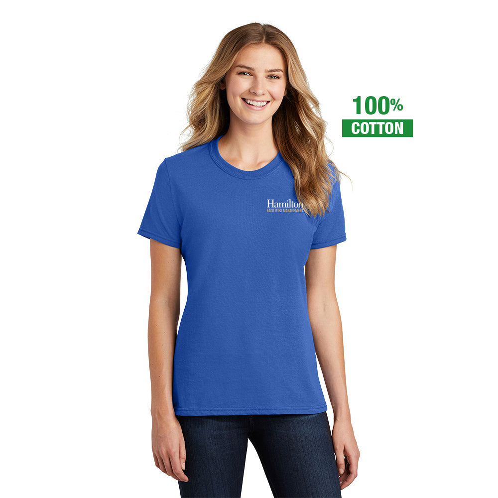Ladies - Cotton T-shirt - Royal