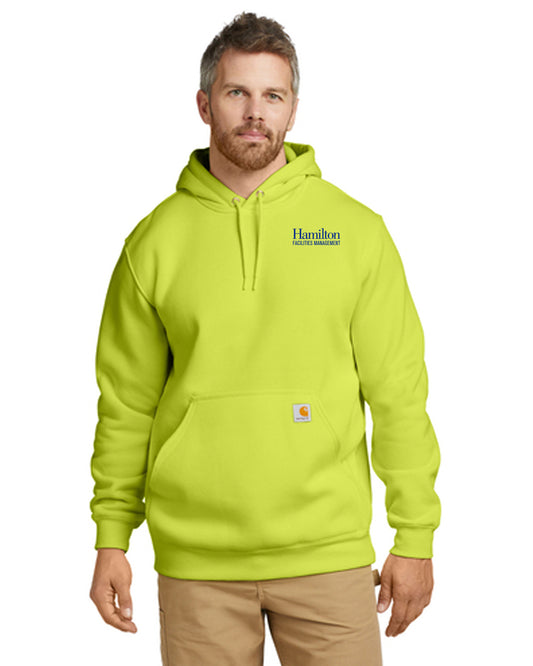 Adult Carhartt ® Midweight Hooded Sweatshirt - safety green