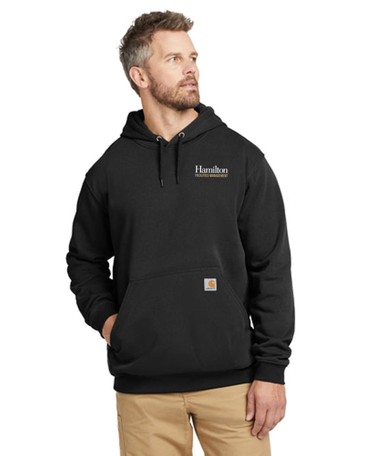 Adult Carhartt ® Midweight Hooded Sweatshirt - black