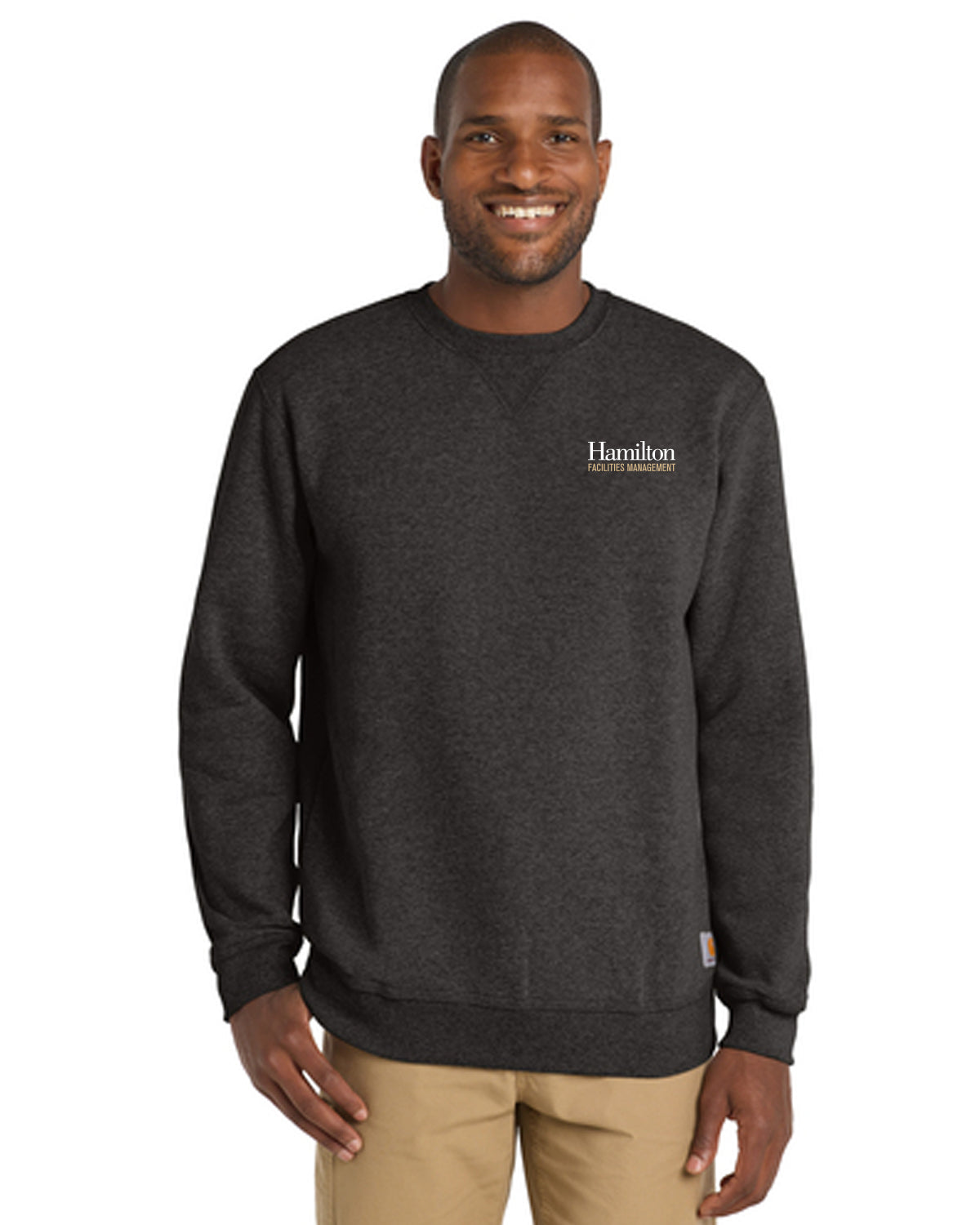 Adult Carhartt Midweight Crewneck Sweatshirt - Carbon