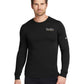 Adult Nike Dri-FIT Cotton/Poly Long Sleeve T-shirt - Black
