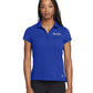 Nike Ladies Dri-FIT Solid Icon Pique Modern Fit Polo - Royal