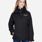 Ladies 3-in-1 Jacket with Fleece Liner - Black