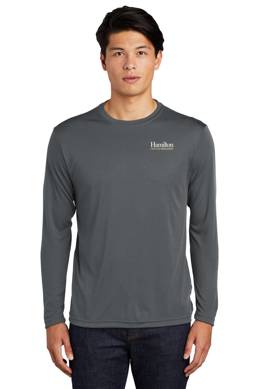 Adult - Dry-Fit Long Sleeve T-shirt - Gray