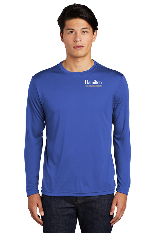 Adult - Dry-Fit Long Sleeve T-shirt - Royal