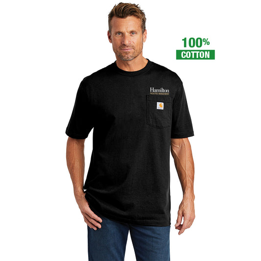 Adult - Carhartt Pocket T-shirt - Black