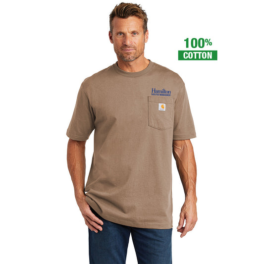 Adult - Carhartt Pocket T-shirt - Tan